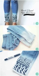aztec jeans for DIY Hacks for your pair of Jeans