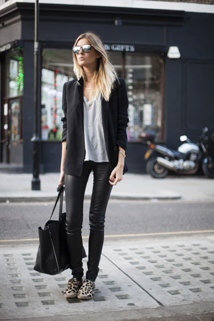 Black coated jeans outfit hotsell
