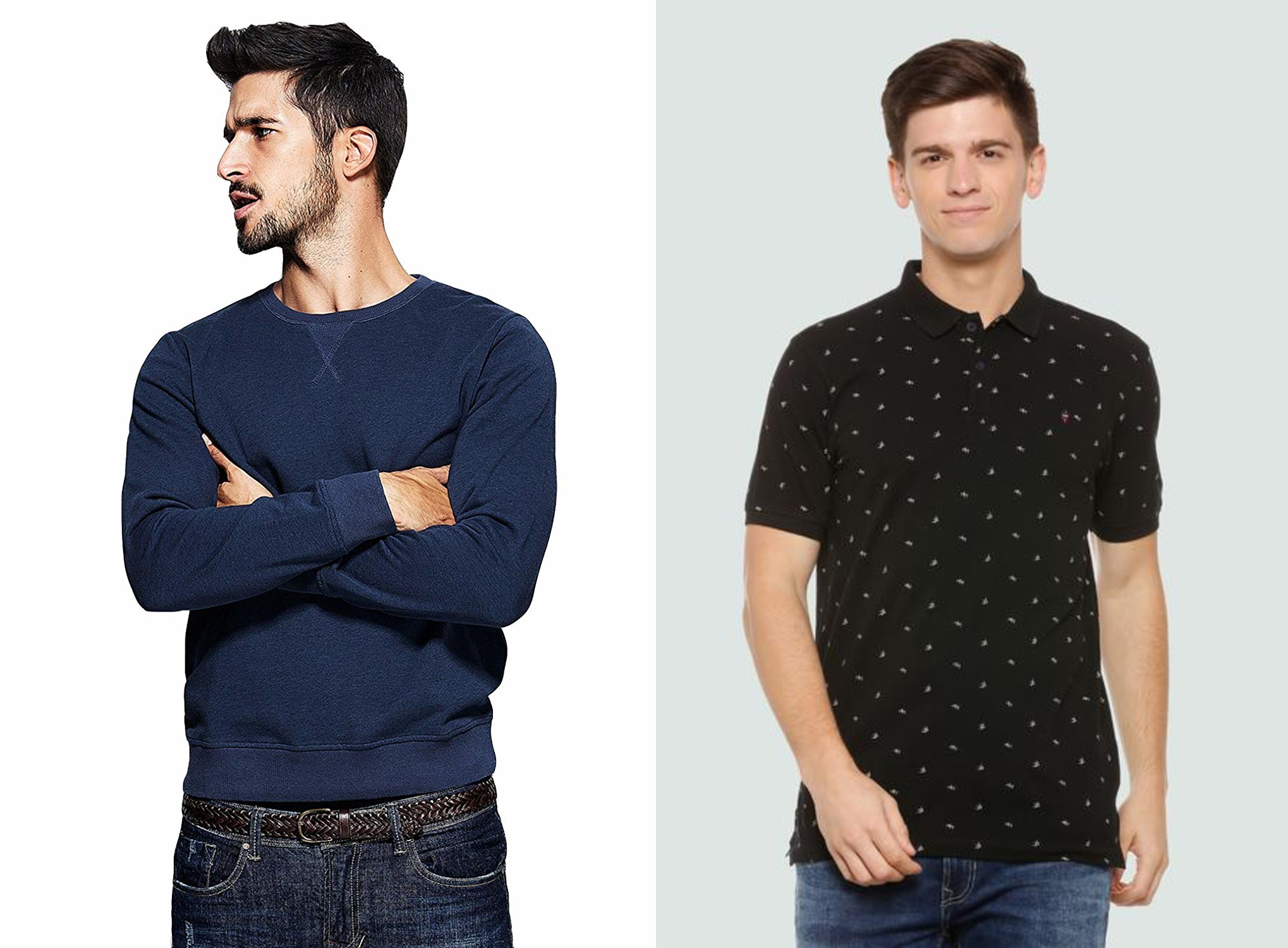 Tshirt with denim for Cool Denim Outfit ideas for Men