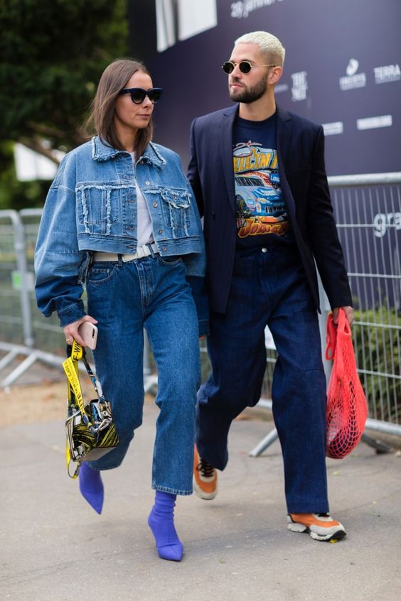 Jeans and bae the couplet. image 1