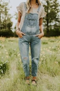 6 REALLY GREAT DENIM OVERALLS. image 2