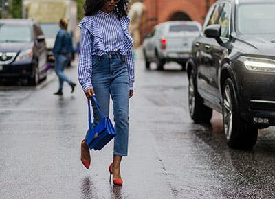 how to wear jeans to work