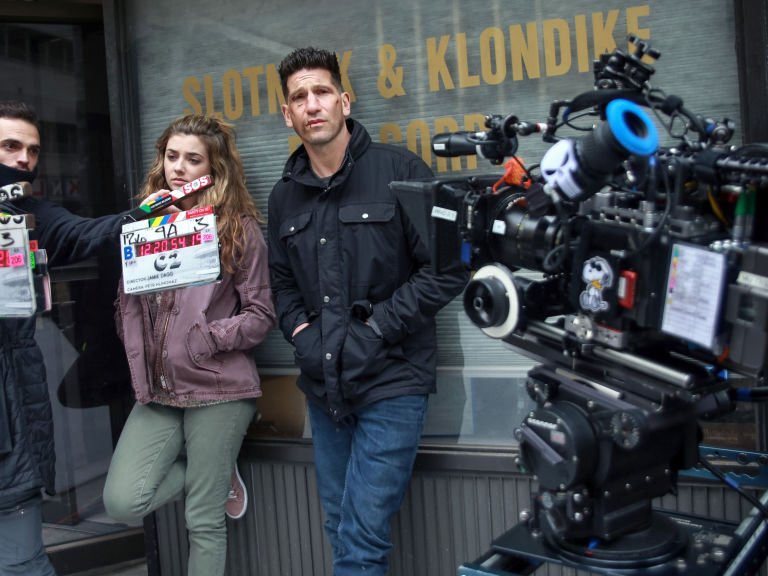 jon bernthal in comfort fit jeans
