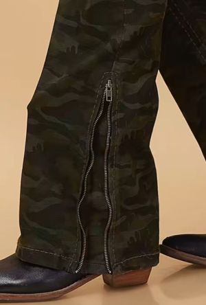 Flare with Bootcut Zipper