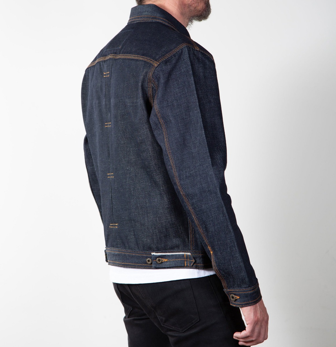 RAW Selvedge Signature Denim Jacket for Men (Limited Quantity Premium Denim)
