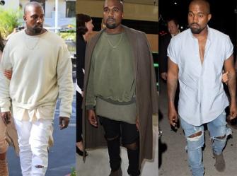 Kanye West's ongoing Denim looks!