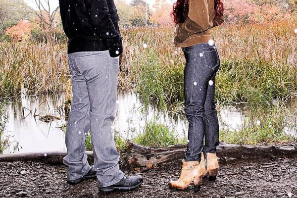 How To Wear Jeans In Cold Weather and stay warm?