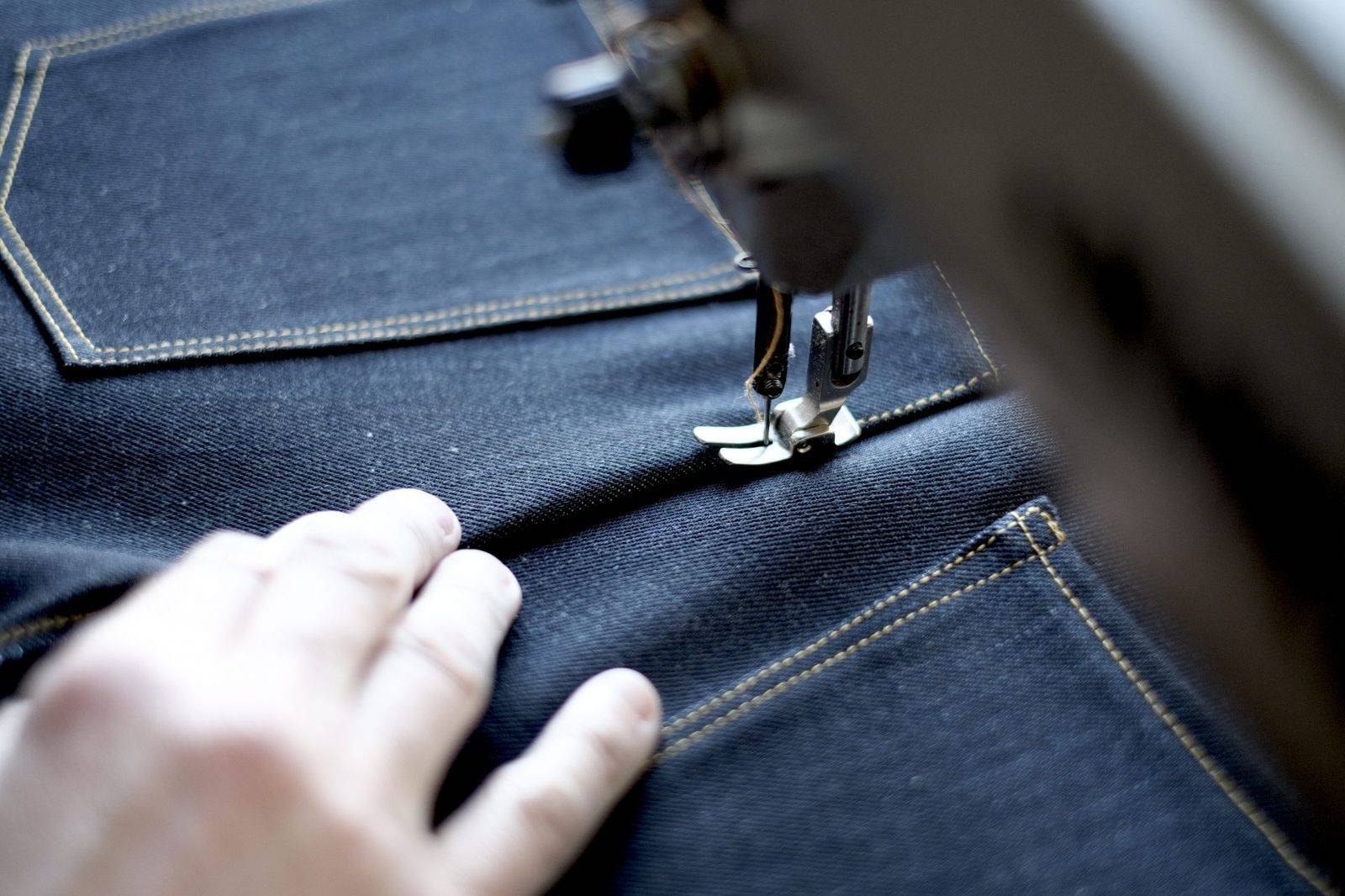 Mens custom made sales jeans